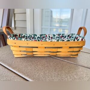 Longaberger Christmas holiday basket